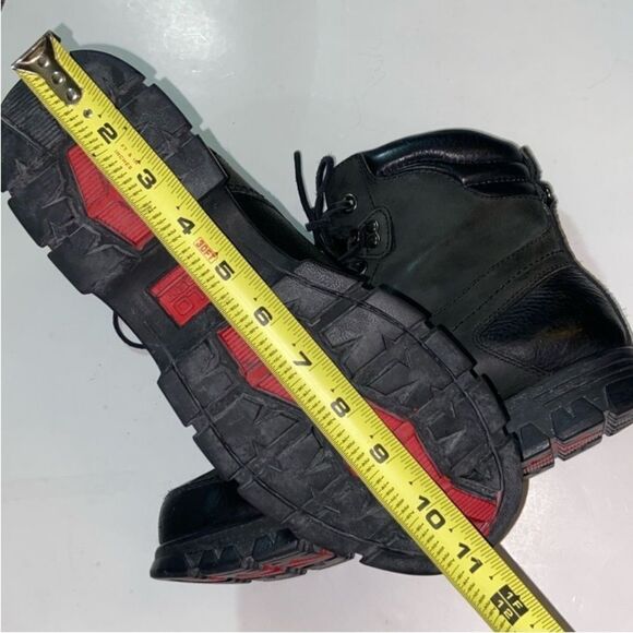 Polo Sport Ralph Lauren Black Leather Men\'s Boots Size 9D Original ($189) main image 6